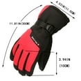 thumbnail image 3 of Leesechin Winter Gloves Man Winter Gloves Snow Windproof Mittens Outdoor Sports Skiing Safe Warm, 3 of 5