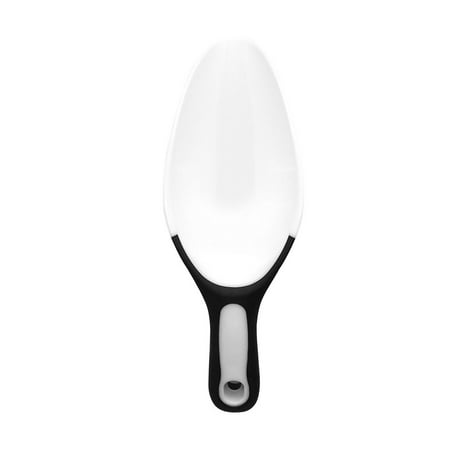 

Workmanship Scoop Chef Good Flexible Scoop Plastic Grips White Kitchen，Dining Bar Tableware Tool TANGNADE