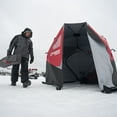 thumbnail image 3 of Eskimo 40250 Outbreak 250XD Portable Insulated Pop-up Ice Fishing Shelter, 3 Person, 3 of 11