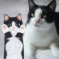 thumbnail image 4 of Cat Funny Hand Towels for Bathroom Kitchen - Cute Decorative Cat Mom Dad Decor Hanging Face Towel Absorbent Soft- Easter Mothers Day Birthday Housewarming Funny Gifts for Women Mom Cat Lovers, 4 of 7