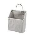 thumbnail image 4 of PTOOTP Grey Hanging Organizer Bag, Practical Storage Solution for Bedroom, Living Room, and Home Use, 4 of 8