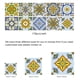 thumbnail image 5 of Azulejo de pared Vinilo Flor Etiqueta de la pared Mural Calcomanía para azulejos Etiqueta autoadhesiva impermeable para azulejos, MZ-2-114, Grande Yuarrent HA002473-132, 5 of 6