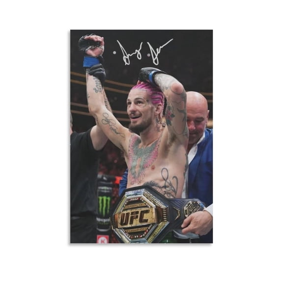 Sean O'malley Canvas Poster Painting On Canvas Wall Art Poster Scroll Picture Print Living Room Walls Decor Home Posters 12x18inch(30x45cm)