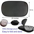 thumbnail image 3 of Parasol para ventana de coche YONGSHENG paquete de 2 20.0 x 12.0 in, 3 of 5