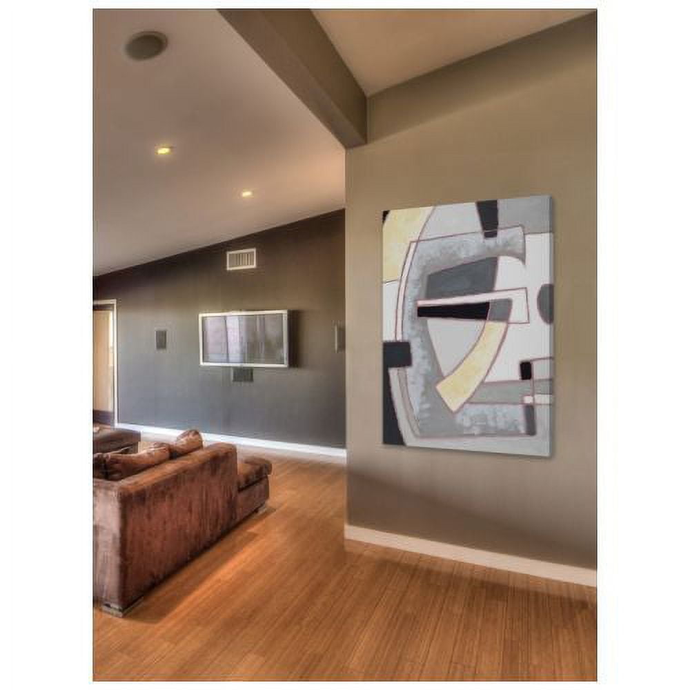 "Jigsaw" Painting Print on Wrapped Canvas