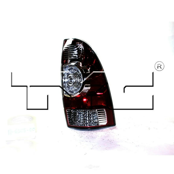 TYC 11-6305-00-9 Capa Certified Tail Light Assembly Fits select: 2009-2015 TOYOTA TACOMA