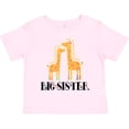 thumbnail image 3 of Inktastic Big Sister Announcement Girls Giraffe Girls Toddler T-Shirt, 3 of 5