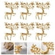 thumbnail image 5 of 6 broches navideños con forma de alce, pasadores de moda, ramilletes retro dorados, 5 of 8
