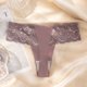 thumbnail image 2 of Gibobby Panty Microfibra con Encaje Encaje de mujer Sexy Encaje transpirable Ahueca hacia fuera y las nalgas Bragas breves puras(Morado, XL), 2 of 3