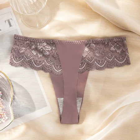 

Aayomet Panties For Women Briefs Womens Underwear Cotton Bikini Panties Lace Soft Hipster Panty Ladies Stretch Full Briefs F XL