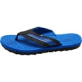 thumbnail image 2 of Norty Men's Summer Comfort Casual Thong Flat Flip Flops Sandals Slipper Shoes 40350-11D(M)US (Royal-Black), 2 of 7