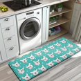 thumbnail image 3 of Esign Of Head Pug Dog Kitchen Rug Mat,Kitchen Runner Rugs Non Skid Washable,Decorative Kitchen Floor Mats for Kitchen,Sink,Laundry,17"x47.2", 3 of 7