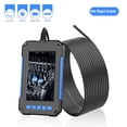 thumbnail image 1 of Graflsoa 5.5mm Blue Handheld Industrial Endoscope with 4.3" HD Screen, 5m Rigid Cable, 1080P Camera, IP67 Waterproof for Pipe, Auto, AC Inspection, 1 of 7