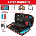 thumbnail image 4 of PHANCIR Estuche de Transporte Compatible con Nintendo Switch, el Mejor Regalo con 20 Cartuchos de Juegos, Estuche de Viaje Rígido Protector para Consola Nintendo Switch y Accesorios, 4 of 7