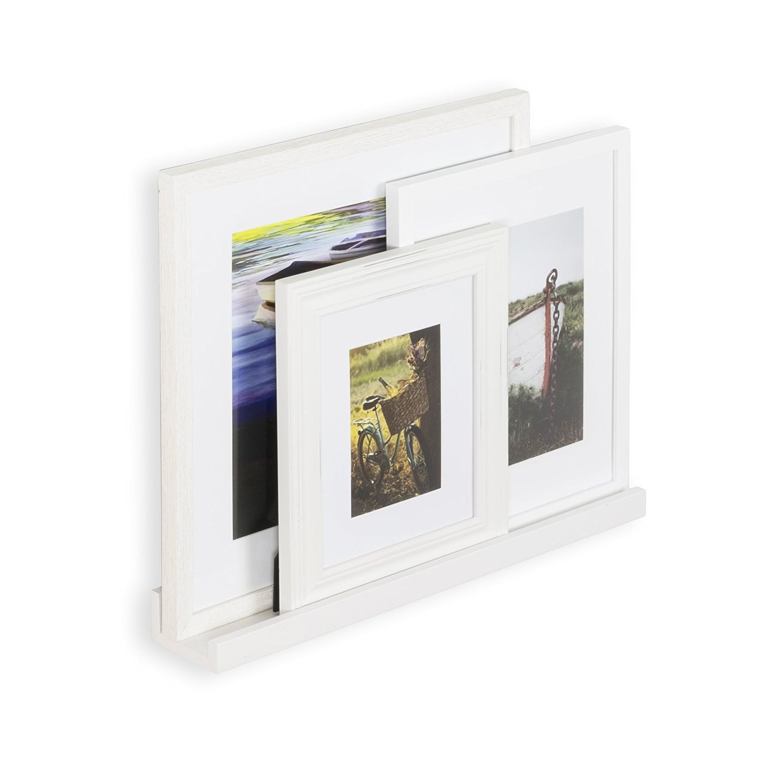 Kepooman 22 Inch Floating Shelves for Wall, Wood Display Ledge for Home