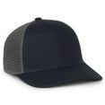 thumbnail image 2 of Outdoor Cap FLX672M Stretch Perfected Cap, flagship style-Navy/Charcoal, 2 of 8