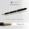 thumbnail image 3 of Cross Century® II Classic Black Rollerball Pen, 3 of 8