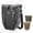 Black, variant on ROCKBROS Waterproof Bike Pannier Bag 20L, Dark Green Bike Rack Bag with Reflective Design & Adjustable Shoulder Strap for Commuters, Urban Cyclists