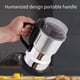 thumbnail image 5 of Molinillo de café 400W | Molino eléctrico de grano y especias | Acero inoxidable Fresado Rápido | Multifuncional de calidad alimentaria | Molinillo de granos de café, nuez y hierbas | Fácil de usar, 5 of 8