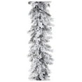 thumbnail image 2 of Pack of 2 Blackmore Snow Pine Flocked Artificial Christmas Garlands 9' x 12", 2 of 2