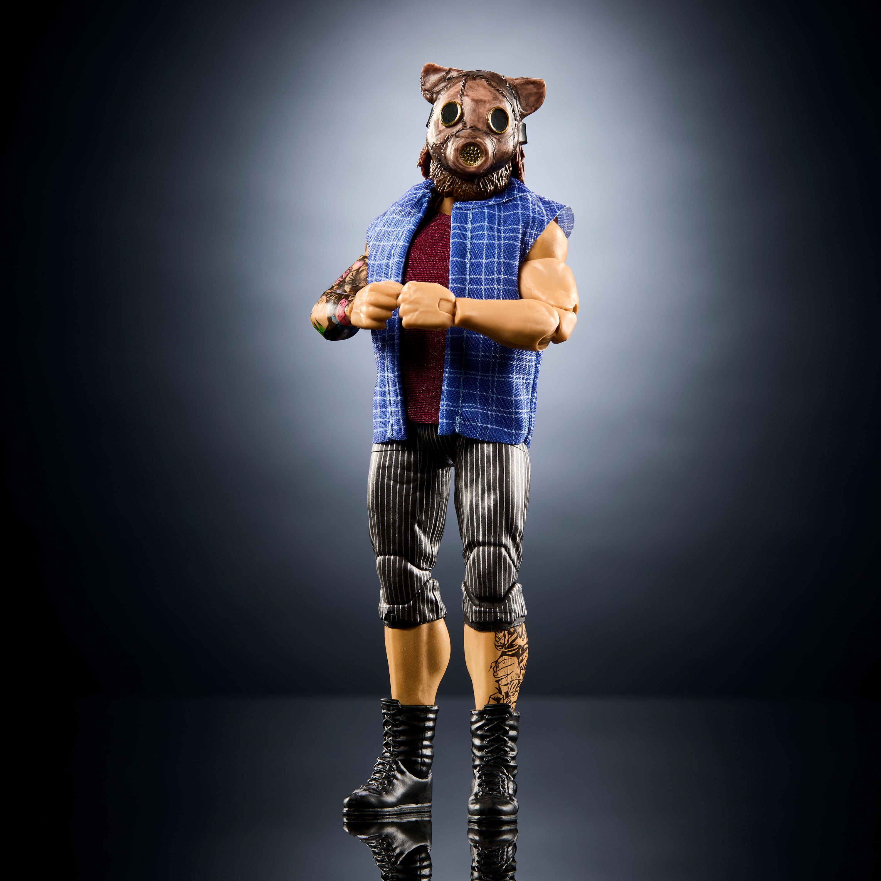 WWE Elite Joe Gacy Action Figure, Series #120, 6-inch Collectible with Articulation & Accessories