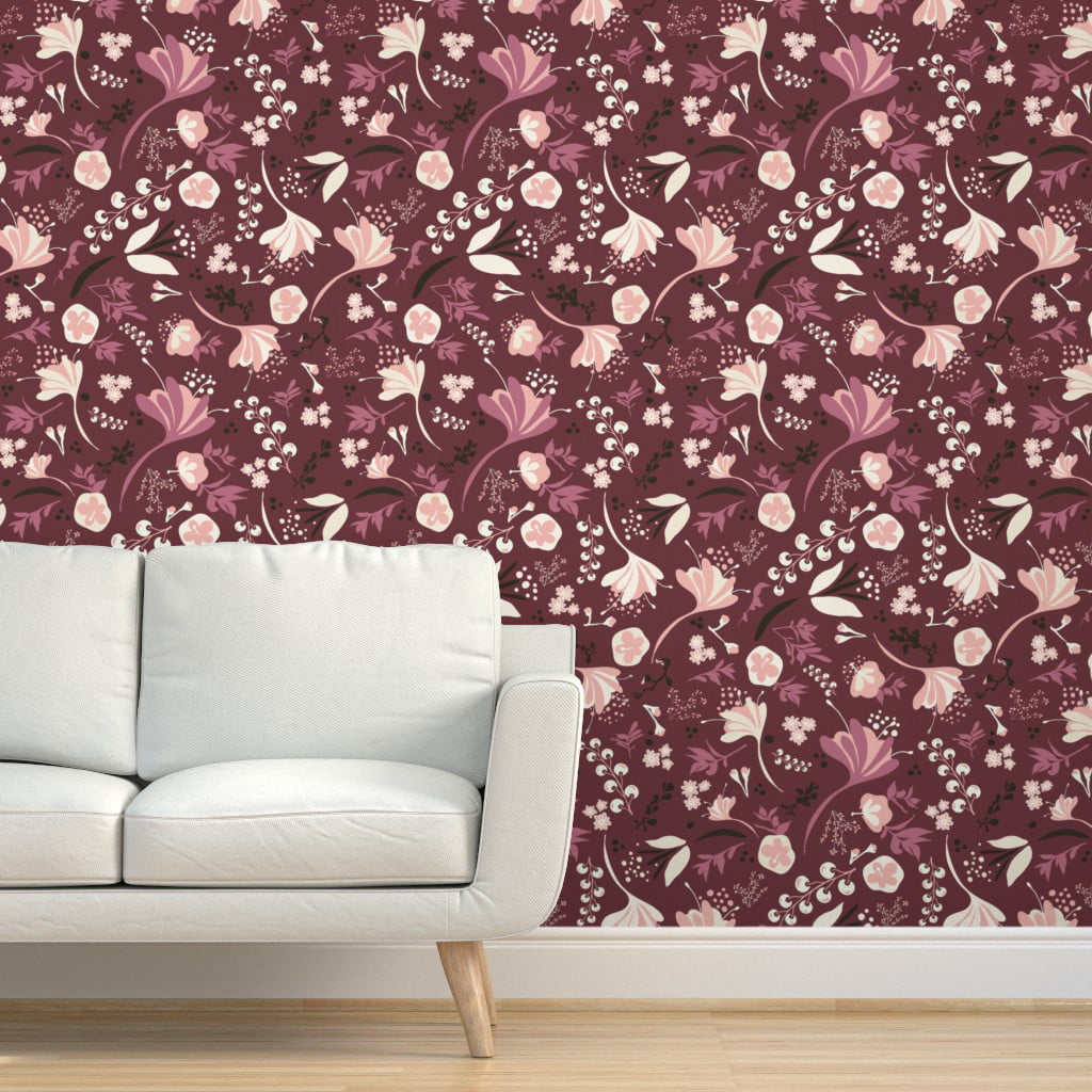 Spoonflower Peel and Stick Removable Wallpaper India  Ubuy