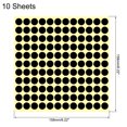 thumbnail image 2 of Color Sticker Round Label 13mm for Office Marker Black Pack of 1320, 2 of 6