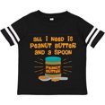 thumbnail image 3 of Inktastic Peanut Butter Spoon Boys or Girls Toddler T-Shirt, 3 of 5