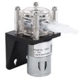 thumbnail image 1 of Bomba peristáltica de alta calidad, gran caudal, resistente a la corrosión, con cabezal de PC transparente, 500 ml/min, 12 V, 1 of 15