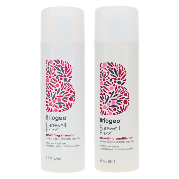 Briogeo Farewell Frizz Smoothing Shampoo 8 oz & Conditioner 8 oz Combo Pack