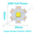 thumbnail image 3 of 3W 5W 10W 18W T6 XML2 High Power LED Flashlights Parts DIY 3.5*3.5mm/5*5mm XHP50 LED 3V Bead For Bicycle accessories Headlamp, 3 of 5