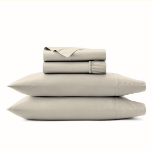Aireolux 800 Thread Count Supima Cotton Full Sheet Set, Ivory