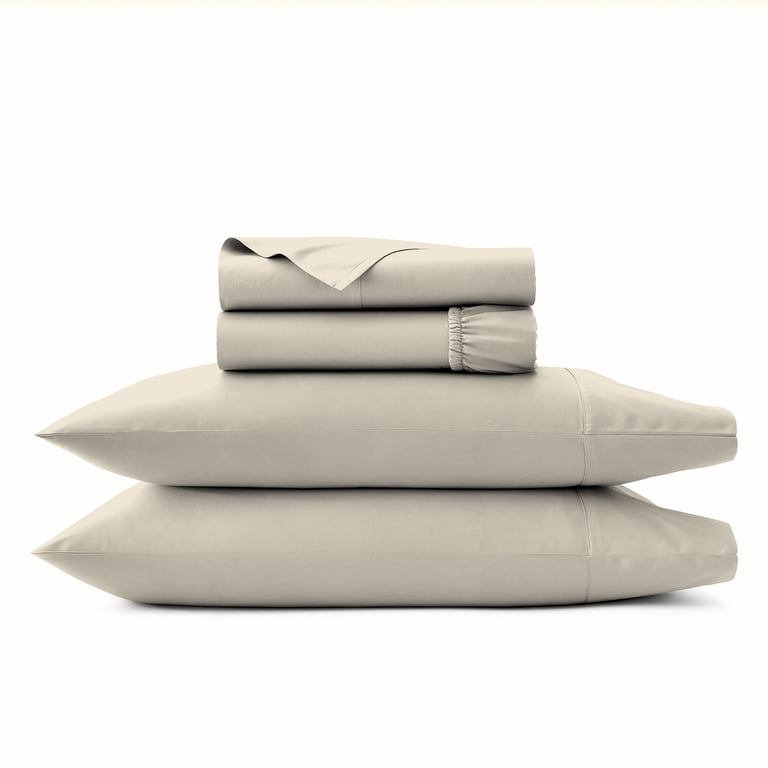 Aireolux 800 Thread Count Supima Cotton Full Sheet Set, Ivory photo 1