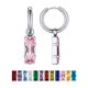 thumbnail image 1 of Pendientes colgantes Huggie PROSTEEL Acero Inoxidable Mujeres Turmalina de octubre Cristal, 1 of 8