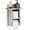 White, variant on SolidPal Rustic Wood 2-Tier Toilet Paper Holder, Wall Mount Tissue Roll Rack with Dual Shelves for Home Use