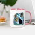 thumbnail image 3 of CafePress - Wolves Misty Shine 01 Mug - 11 oz Ceramic Mug - Novelty Coffee Tea Cup, 3 of 4