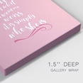 thumbnail image 3 of Beauty in Pink Premium Gallery Wrapped Canvas - Ready to Hang, 3 of 9