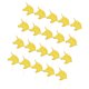 thumbnail image 1 of 20 piezas oro plata DIY Cupcake Cake Topper Baby Shower Selecciones Sunnimix Cabeza de unicornio primeros de la torta, 1 of 8