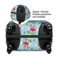 thumbnail image 4 of Daiia Flamingos And Tropical Plants Luggage Cover, Thickened Washable Travel Luggage Covers, Elastic Unique Baggage Covers for 18-20 inch Luggage-Medium, 4 of 9