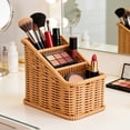 thumbnail image 7 of Rattan Desk Organizer, Tabletop Mail Holder, 3 Slot Mail Organizer Countertop Basket, Rattan Office Supplies, Boho Office Desk Accessories, Desk Organizer, Magazine Holder by WEIWEIGG, 7 of 7