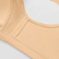 thumbnail image 4 of Push-Up Bra for Women, Backless Seamless U-Shaped Design with Mesh and Polyurethane Splicing, Soft Nylon Fabric, Regular Length, Fits True to Size, for Everyday Wear, 4 of 7