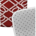 thumbnail image 3 of Simply Daisy 34" x 21" Plush Microfiber Red Know the Ropes Bath Mat, 3 of 3