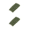 thumbnail image 1 of ZheElen Modèle de Paysage en Grappe d'Herbe Miniature Vert Foncé 2Set, 1 of 6