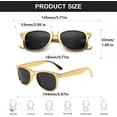 thumbnail image 3 of Sunglasses Bulk Classic Sunglasses Pack Costume Glasses Shades Cool Eyewear for Men & Women-4/8/10/20Pack, 3 of 6