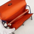 thumbnail image 3 of Pre-Owned Hermes Kelly Wallet Verso Long Wallet, Veau Epsom Leather, Blue Brighton Capucines, C..., 3 of 8