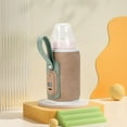 thumbnail image 6 of Baby Milk Warmer Usb Powered 7-Speed Baby Nursing Bottle Heater Decor Supplies (Apricot), 6 of 10