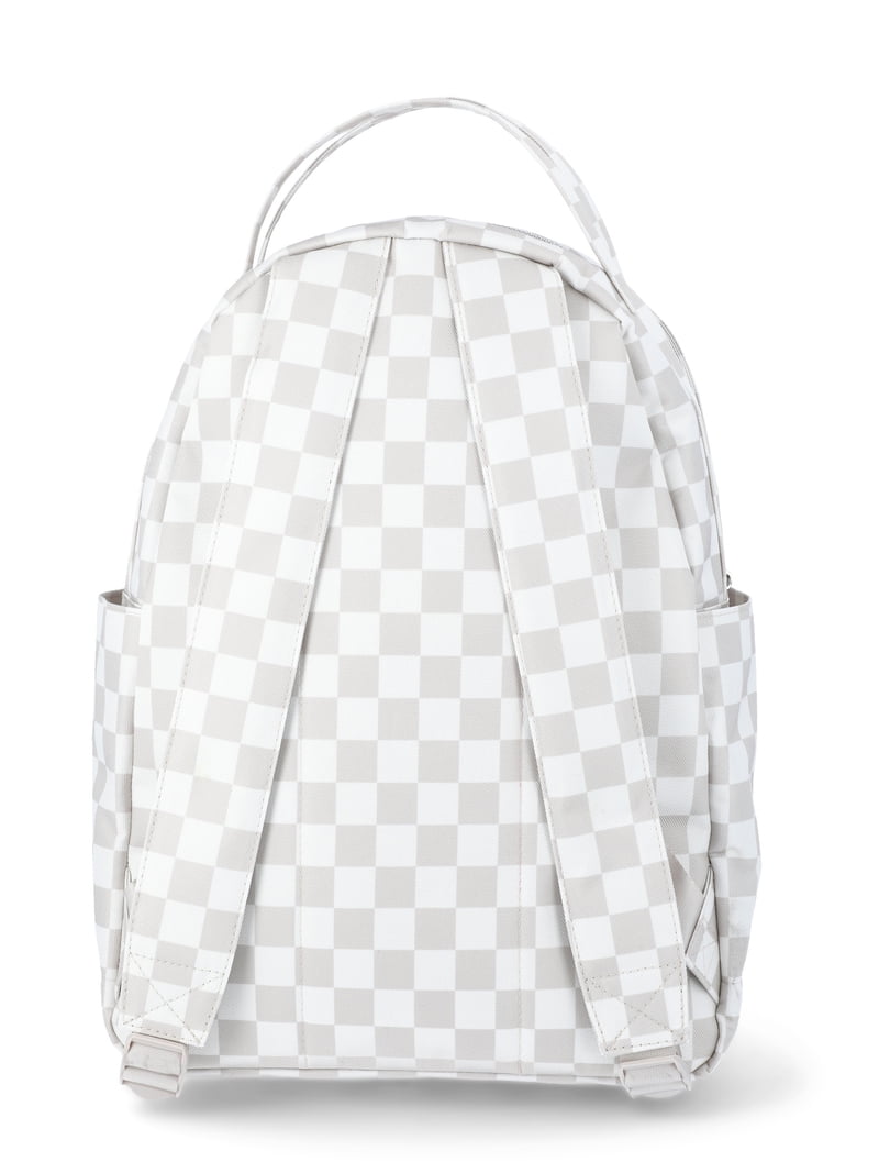 No Boundaries Dome Backpack, Tan Checker, Women display picture 1