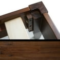 thumbnail image 5 of Acacia Emery Solid Wood Bed Frame With headboard King Chocolate, 5 of 7