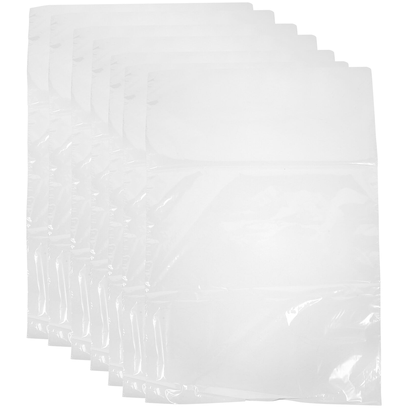 BESTONZON 100Pcs Heat Shrink Wrap Bags PVC Wrapping Bags Clear Heat