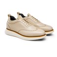 thumbnail image 3 of Zapatillas de Vestir Wingtip MaxFlex para Hombre Bruno Marc en Color Albaricoque, 3 of 7